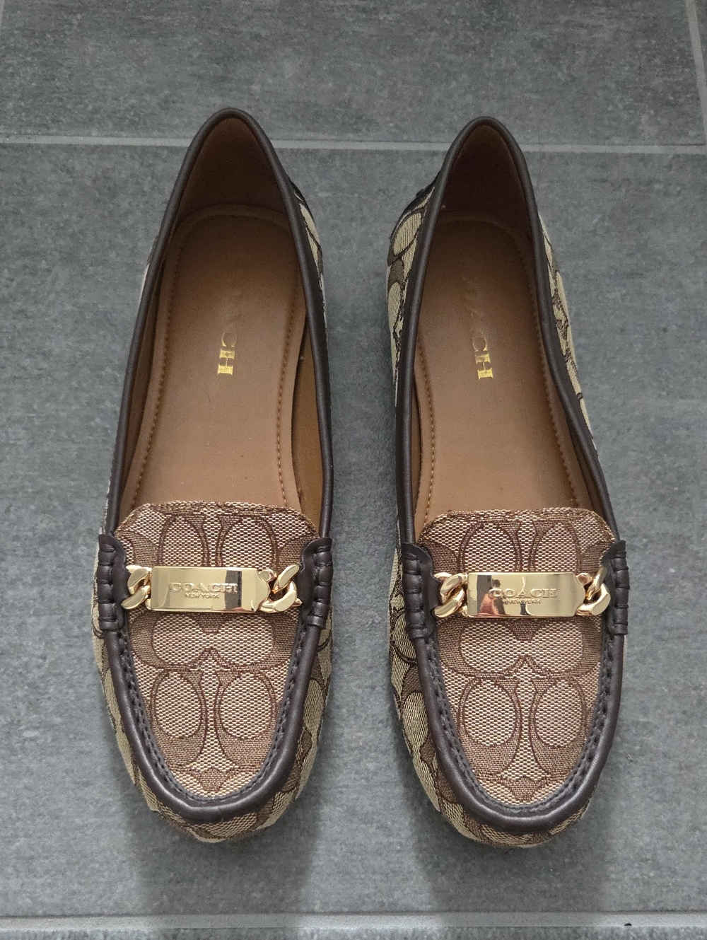 Coach Signature Loafers